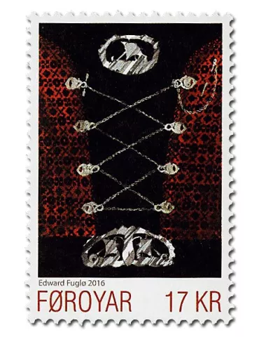 n° 869 - Timbre ILE FEROE Poste