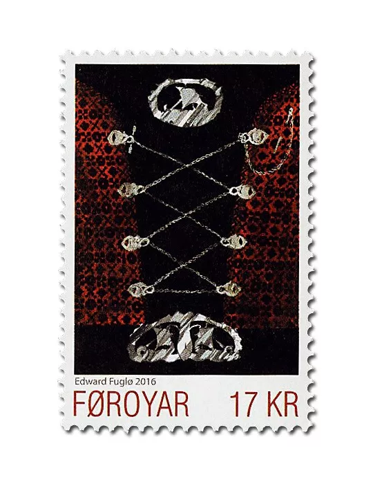 n° 869 - Timbre ILE FEROE Poste