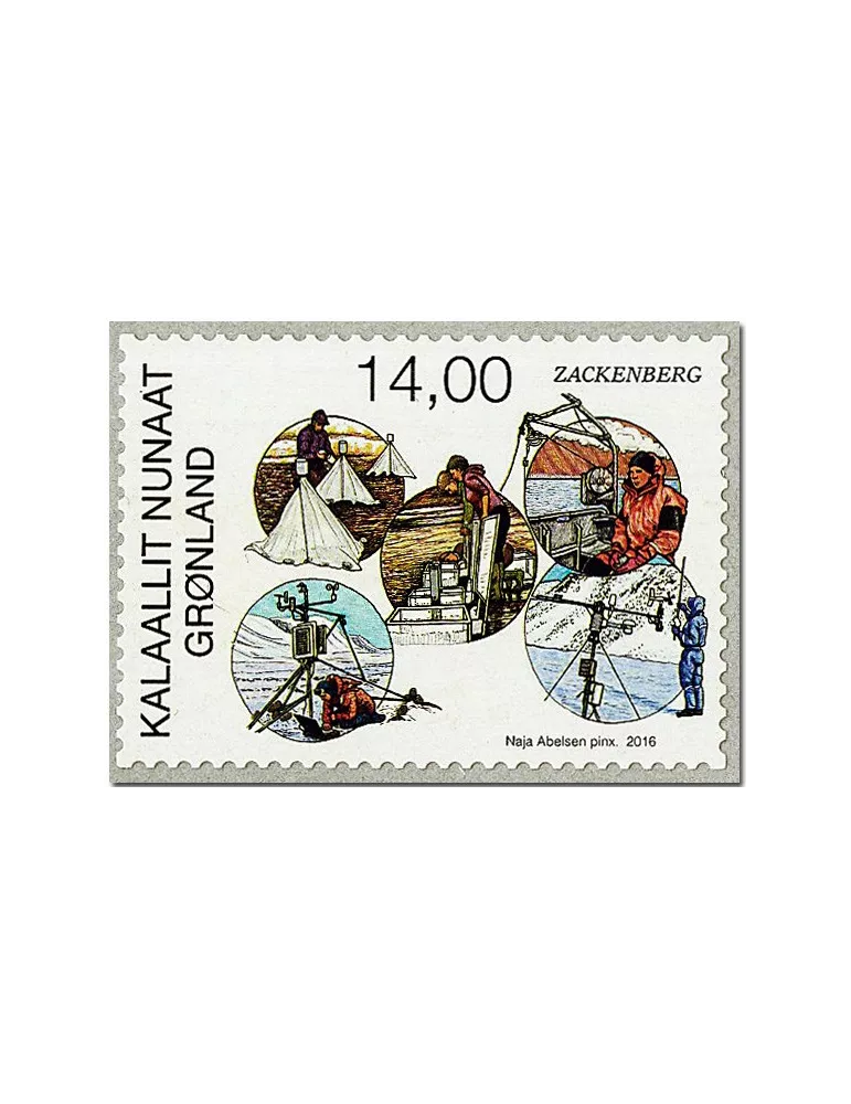 n° 710 - Timbre GROENLAND Poste