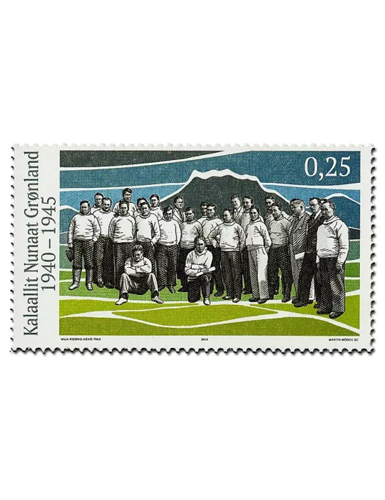 n° 712 - Timbre GROENLAND Poste