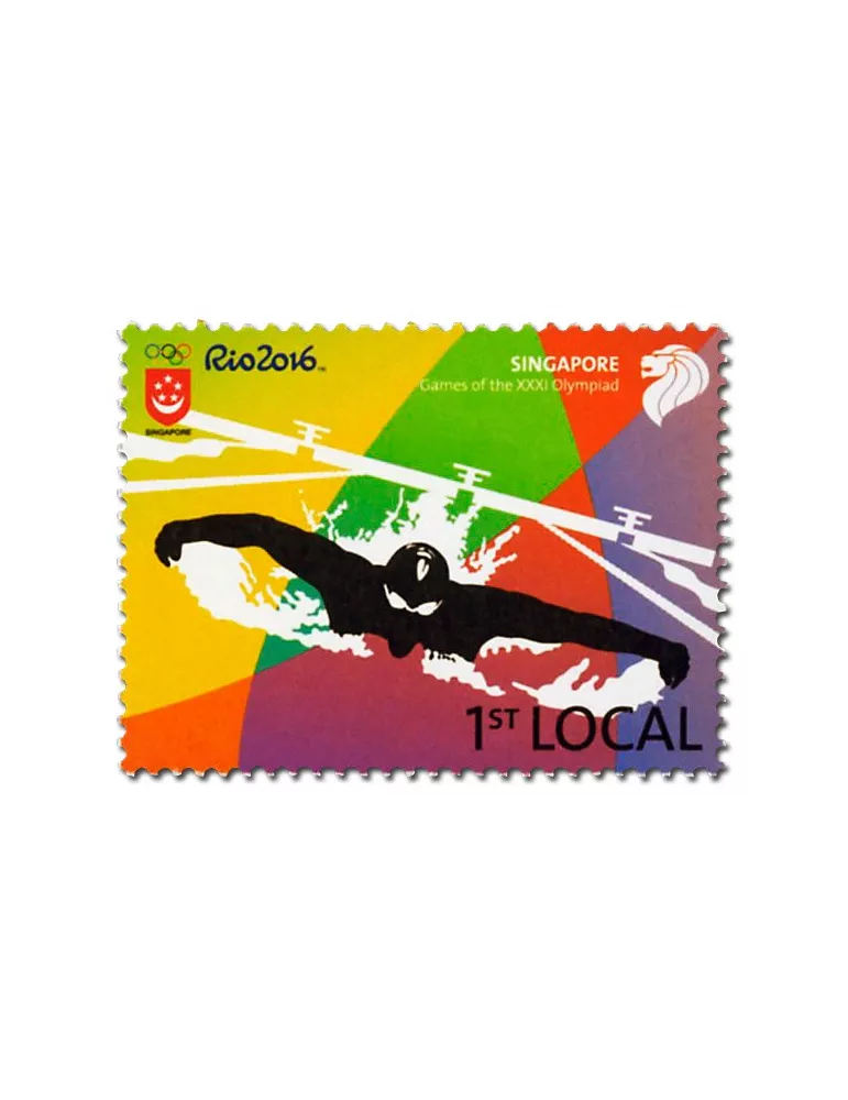 n° 2156/2159 - Timbre SINGAPOUR Poste