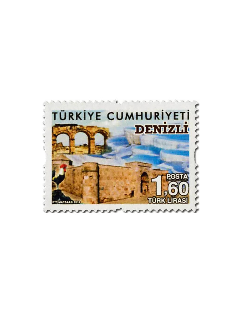 n° 3800 - Timbre TURQUIE Poste