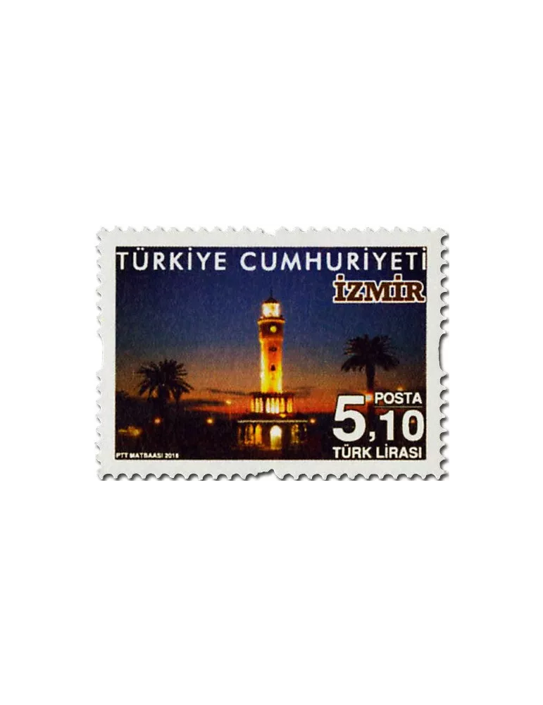 n° 3800 - Timbre TURQUIE Poste