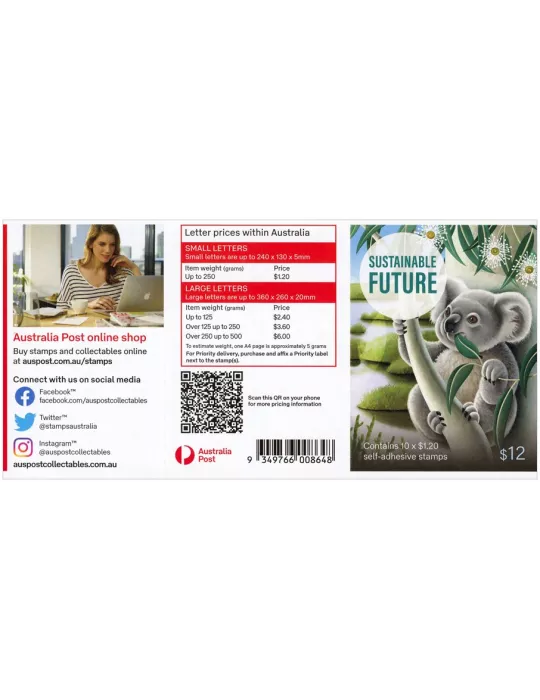 n° C5429 - Timbre AUSTRALIE Carnets