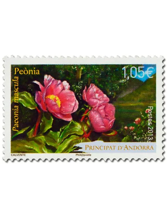 n° 742/743 -Timbre Andorre Poste