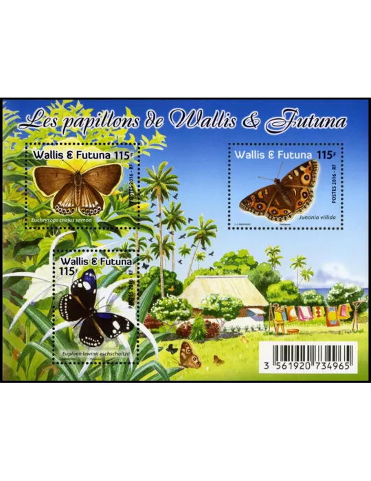 n° F855 - Timbre Wallis et Futuna Poste