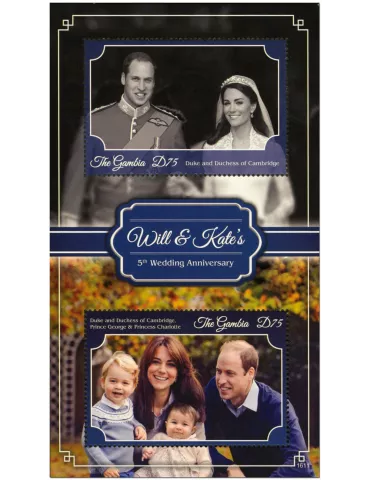 n° 880 - Timbre GAMBIE Blocs et feuillets