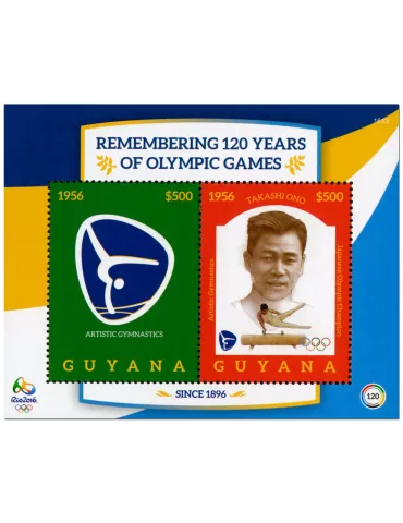 n° 641 - Timbre GUYANA Blocs et feuillets