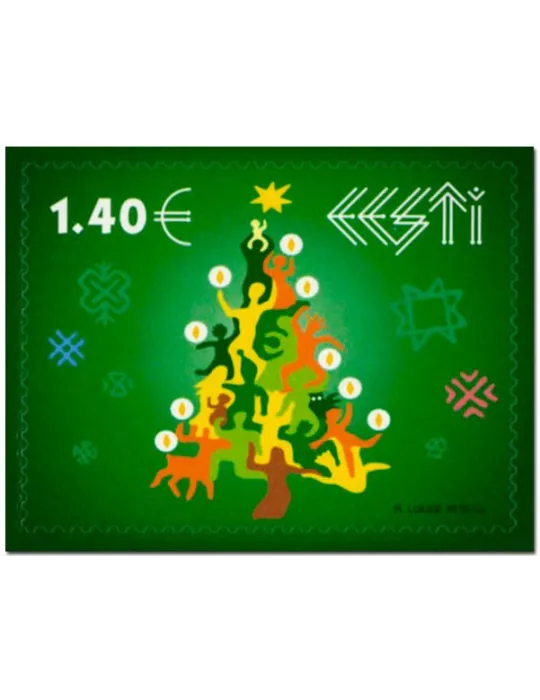 n° 810 - Timbre ESTONIE Poste