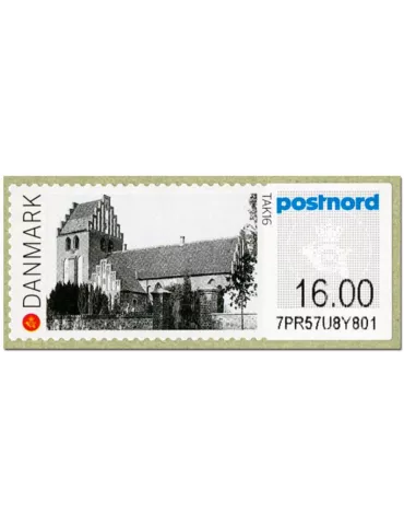 n° 121 - Timbre DANEMARK Timbres de distributeurs 2