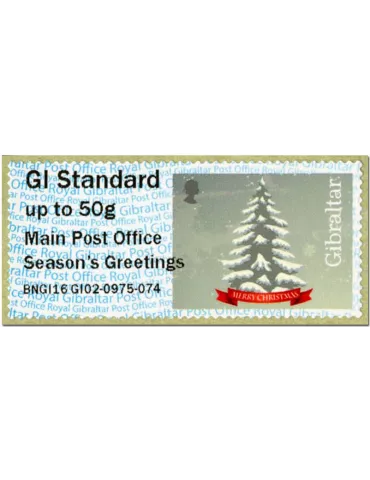 n° 28 - Timbre GIBRALTAR Timbres de distributeurs