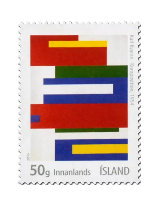 n° 1435 - Timbre ISLANDE Poste