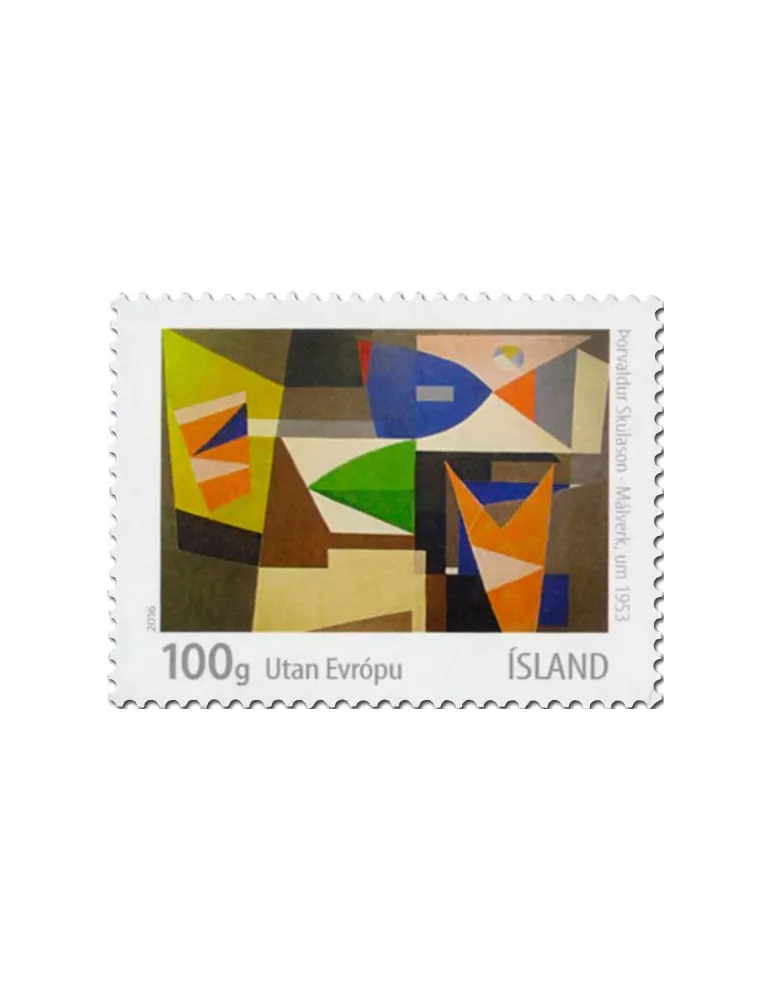 n° 1435 - Timbre ISLANDE Poste