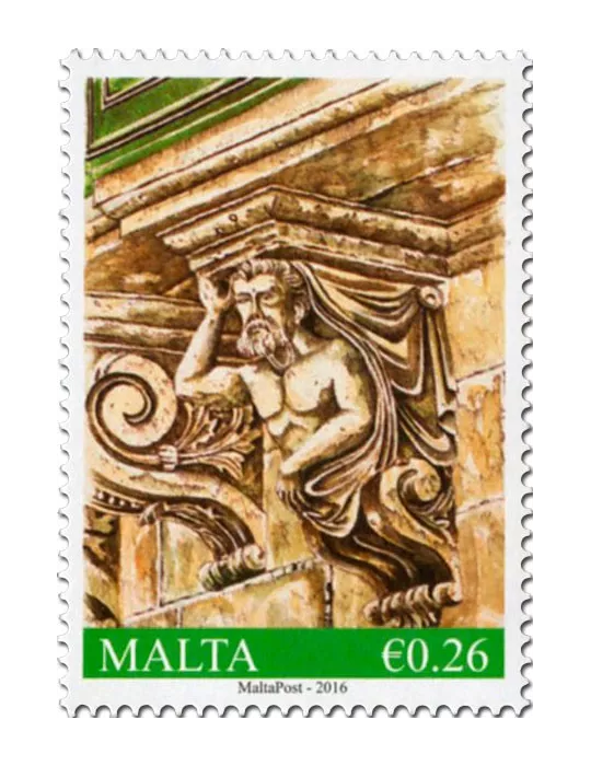 n° 1857 - Timbre MALTE Poste