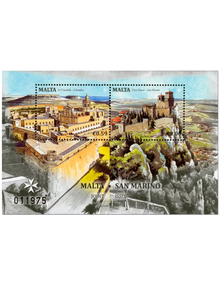 n° 69 - Timbre MALTE Blocs et feuillets