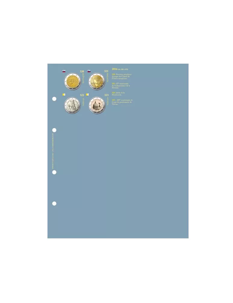 Recharges 2€ COMMÉMORATIFS (2016)