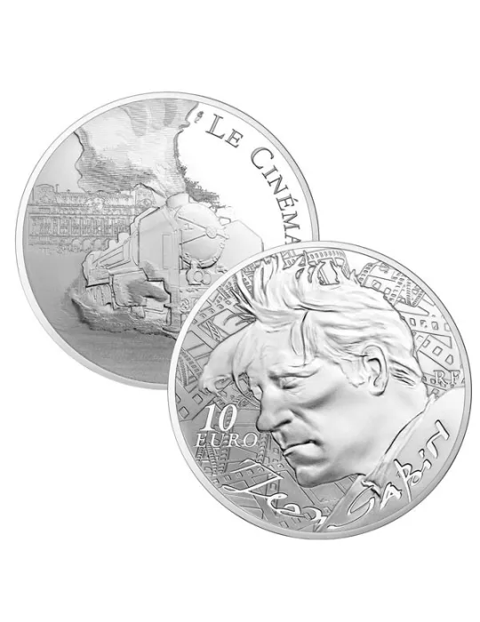 10 EUROS ARGENT - FRANCE - JEAN GABIN