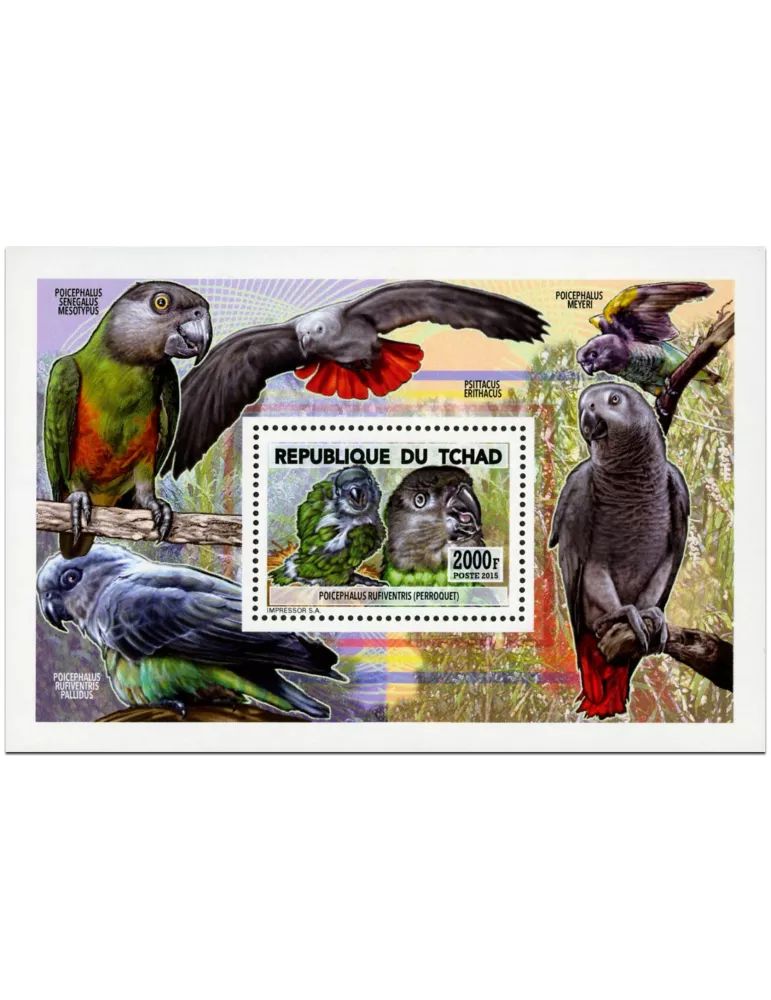 n° 153 - Timbre TCHAD Blocs et feuillets