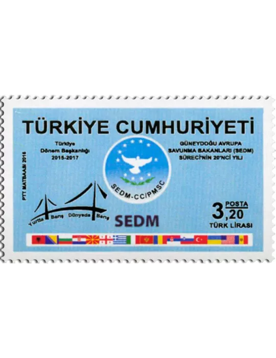n° 3815 - Timbre TURQUIE Poste