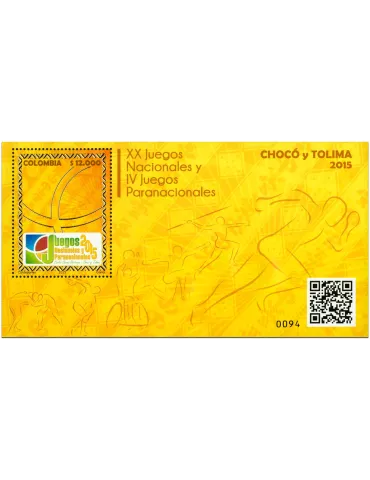 n° 79 - Timbre COLOMBIE Blocs et feuillets