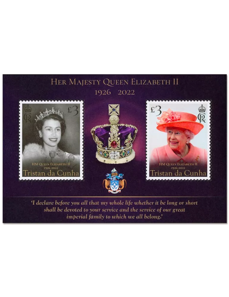 n° 81 - Timbre TRISTAN DA CUNHA Blocs et feuillets