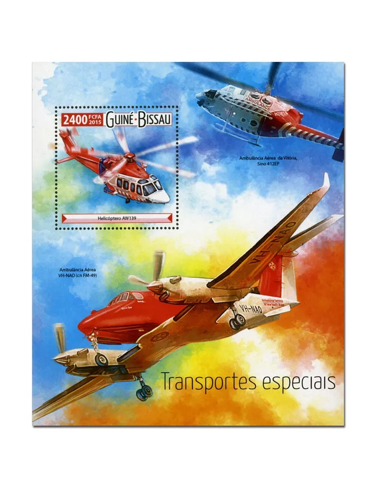 n° 1119 - Timbre GUINÉE-BISSAU Blocs et feuillets