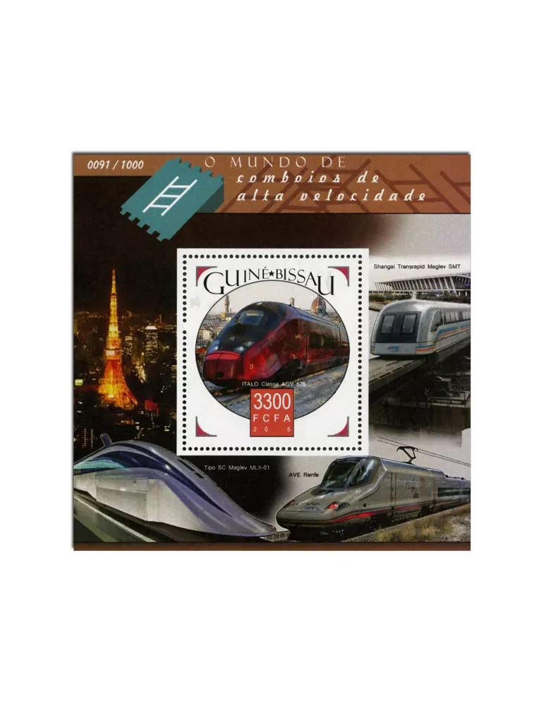 n° 1167 - Timbre GUINÉE-BISSAU Blocs et feuillets