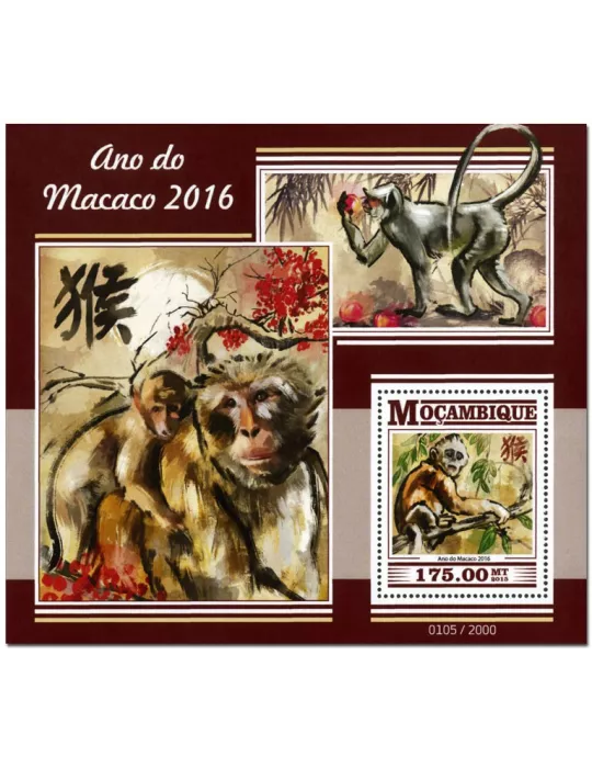 n° 1021 - Timbre MOZAMBIQUE Blocs et feuillets