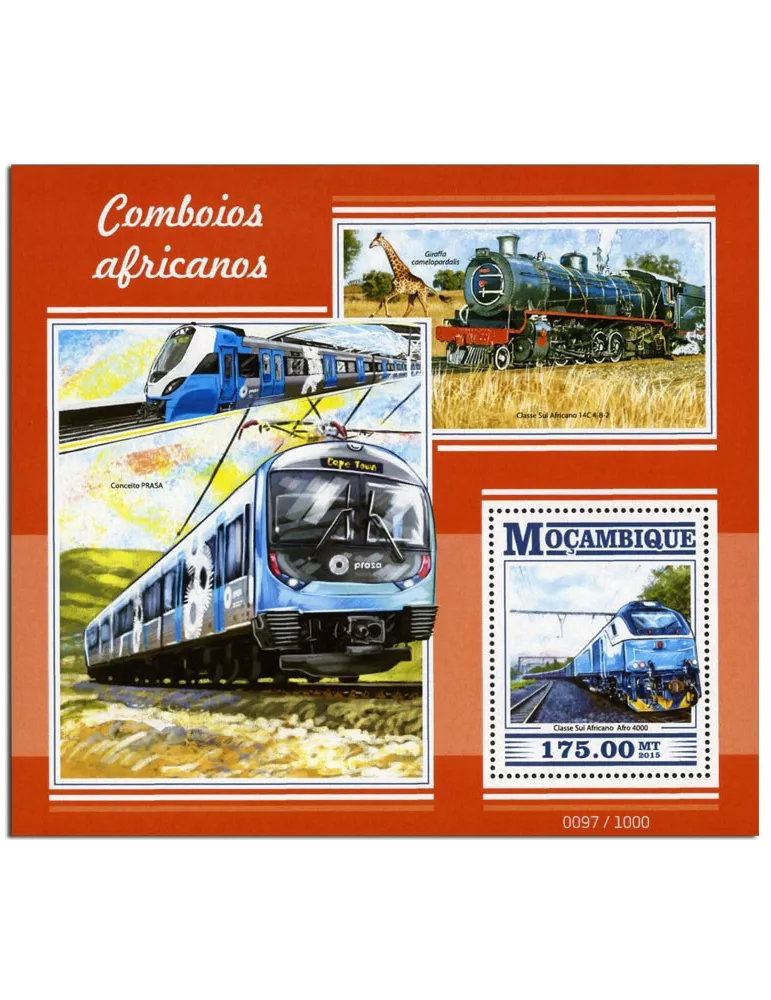 n° 980 - Timbre MOZAMBIQUE Blocs et feuillets