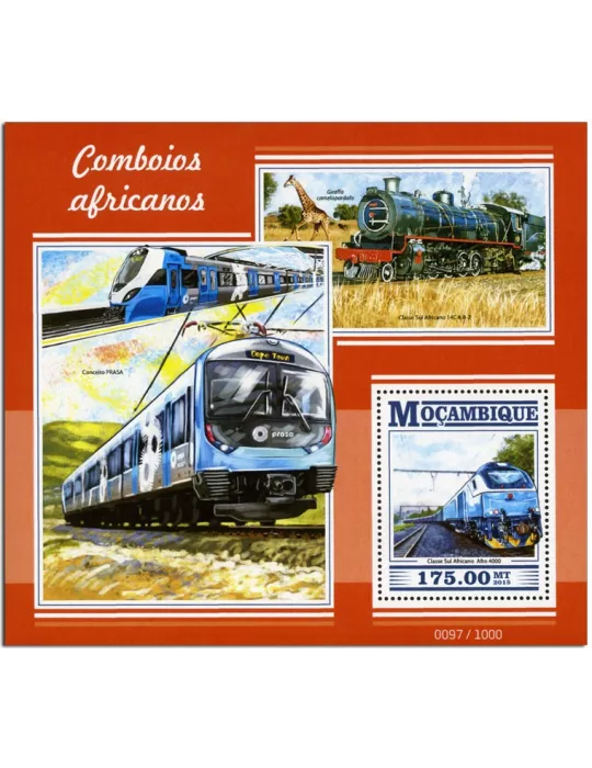 n° 980 - Timbre MOZAMBIQUE Blocs et feuillets