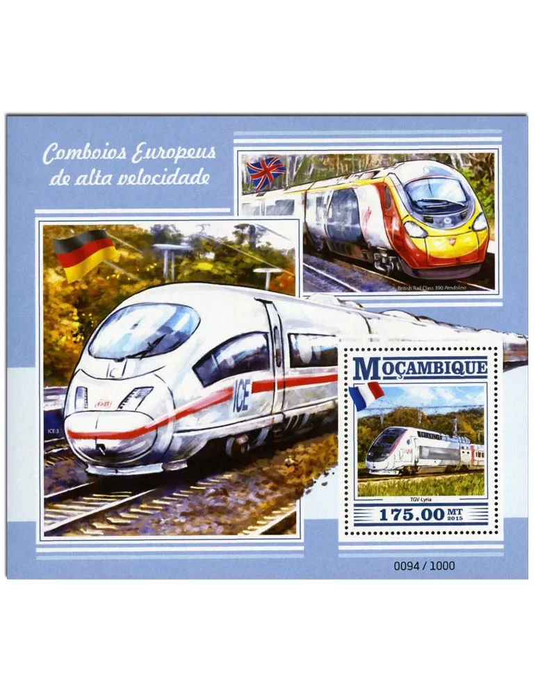 n° 984 - Timbre MOZAMBIQUE Blocs et feuillets