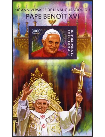 n° 790 - Timbre CENTRAFRIQUE Blocs et feuillets