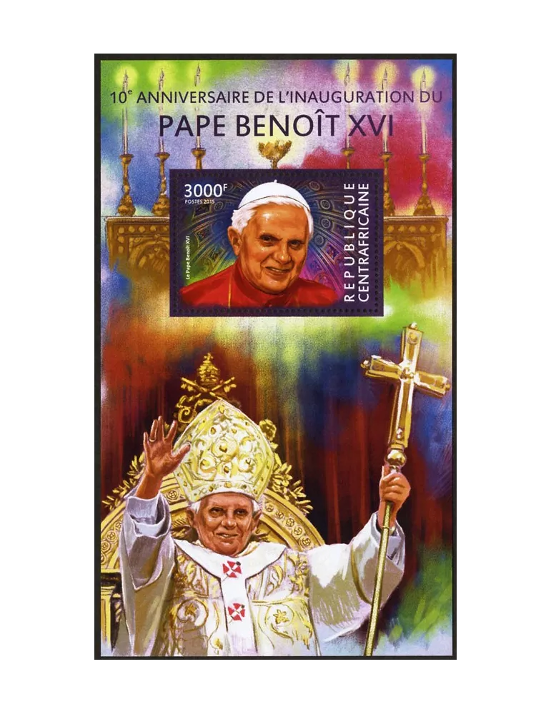 n° 790 - Timbre CENTRAFRIQUE Blocs et feuillets