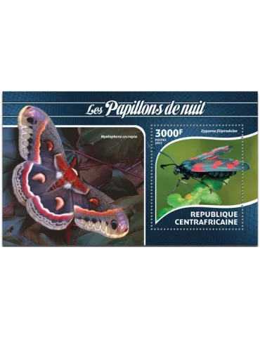 n° 805 - Timbre CENTRAFRIQUE Blocs et feuillets