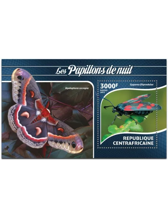 n° 805 - Timbre CENTRAFRIQUE Blocs et feuillets