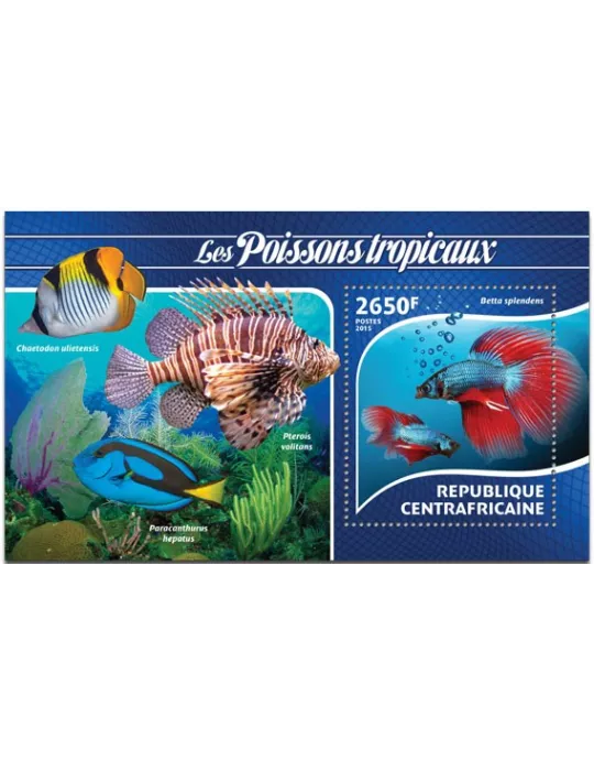 n° 814 - Timbre CENTRAFRIQUE Blocs et feuillets