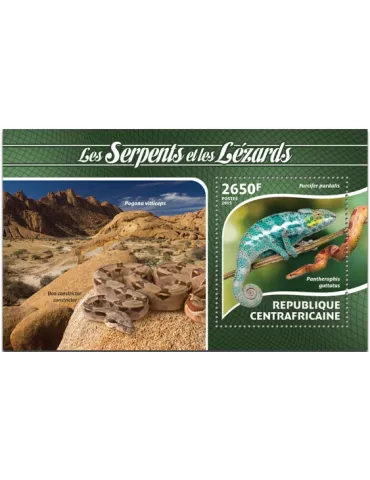 n° 816 - Timbre CENTRAFRIQUE Blocs et feuillets