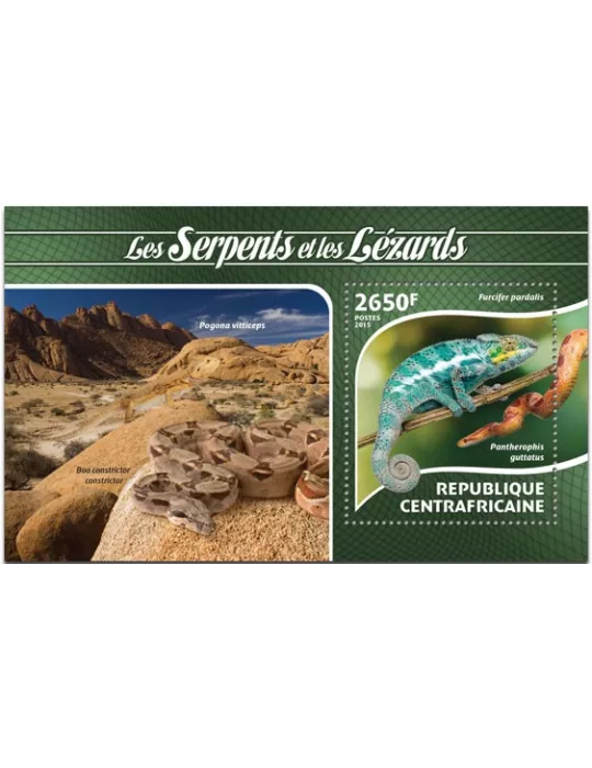 n° 816 - Timbre CENTRAFRIQUE Blocs et feuillets