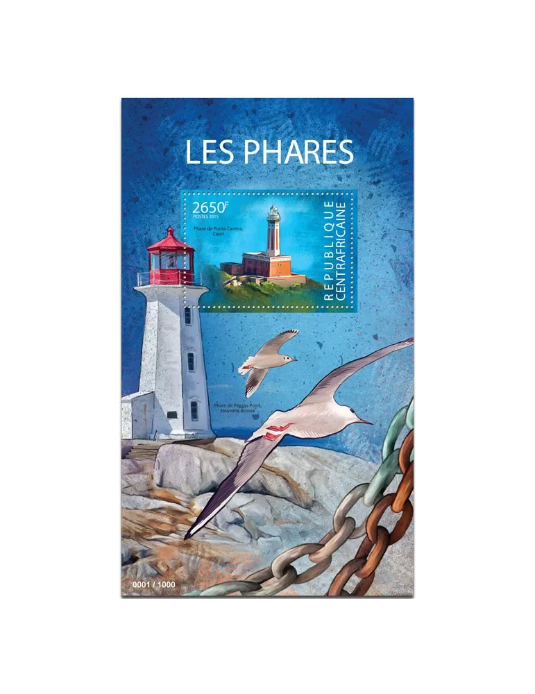 n° 828 - Timbre CENTRAFRIQUE Blocs et feuillets