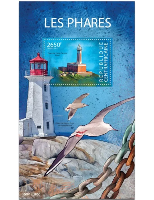 n° 828 - Timbre CENTRAFRIQUE Blocs et feuillets