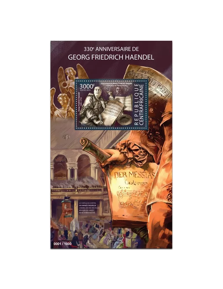 n° 835 - Timbre CENTRAFRIQUE Blocs et feuillets