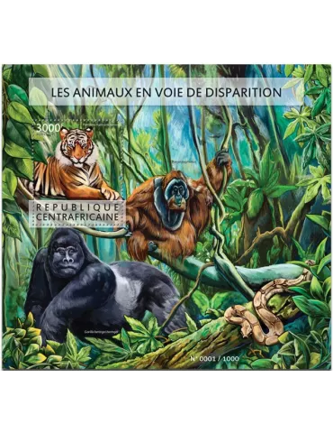 n° 849 - Timbre CENTRAFRIQUE Blocs et feuillets