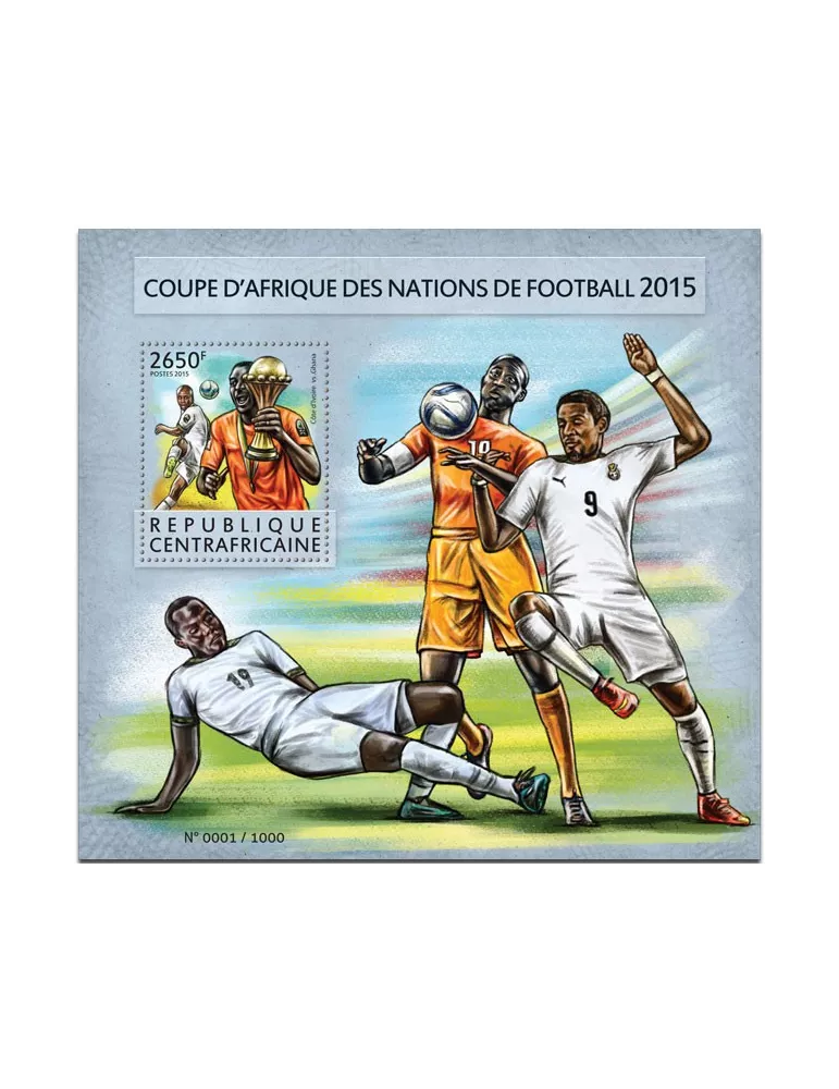 n° 860 - Timbre CENTRAFRIQUE Blocs et feuillets