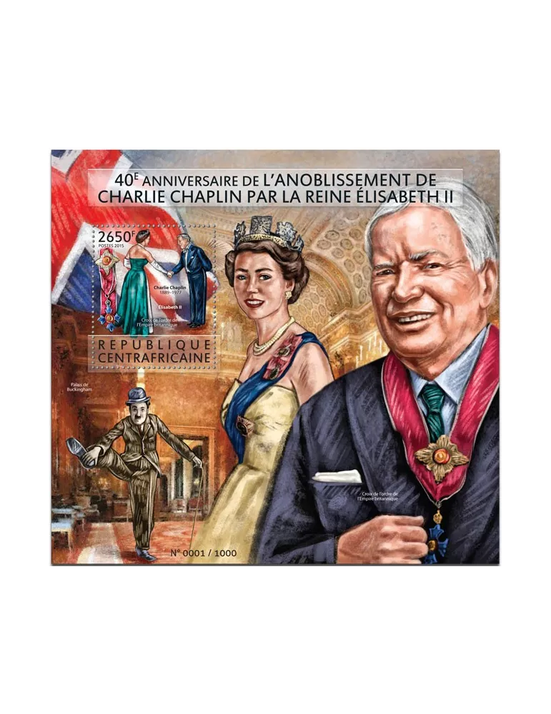 n° 864 - Timbre CENTRAFRIQUE Blocs et feuillets