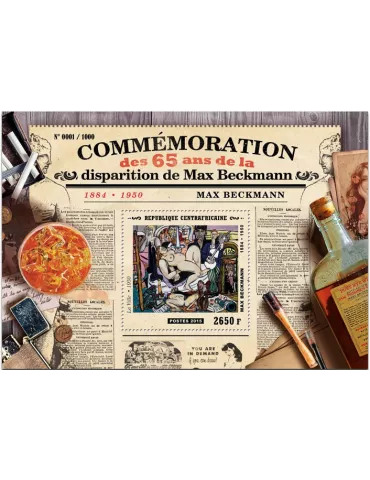 n° 875 - Timbre CENTRAFRIQUE Blocs et feuillets