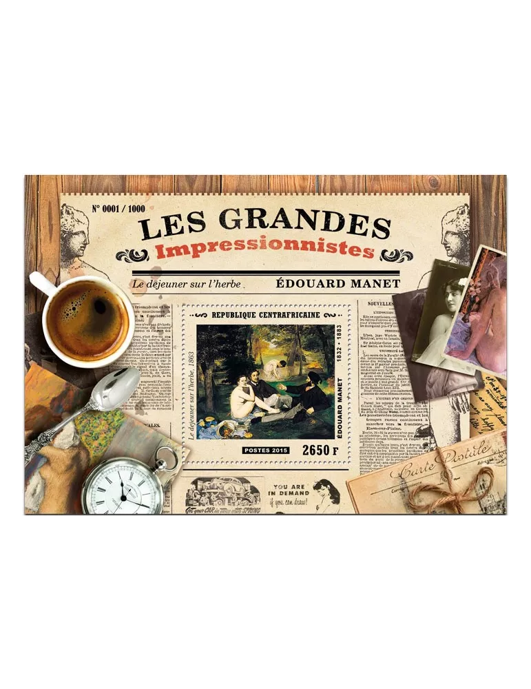 n° 877 - Timbre CENTRAFRIQUE Blocs et feuillets