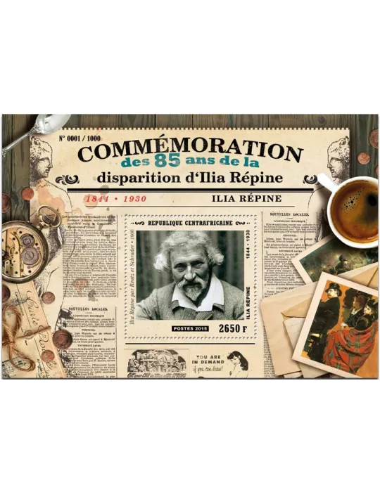 n° 883 - Timbre CENTRAFRIQUE Blocs et feuillets