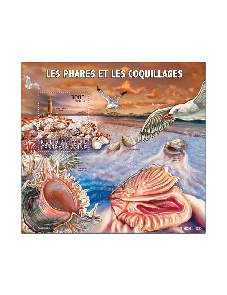 n° 896 - Timbre CENTRAFRIQUE Blocs et feuillets