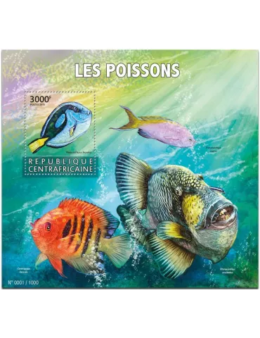 n° 906 - Timbre CENTRAFRIQUE Blocs et feuillets