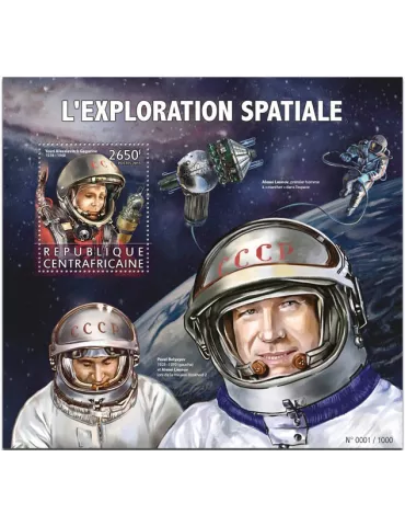 n° 917 - Timbre CENTRAFRIQUE Blocs et feuillets